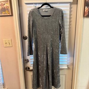 Teddi Gray Long Sleeve Dress